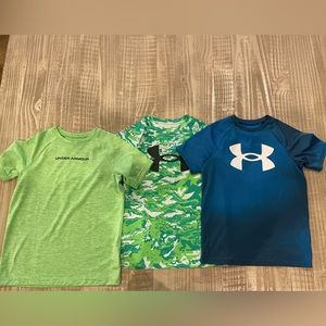 Boys YMD Under Armour DriFit tees